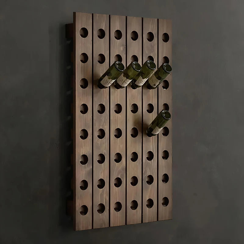 étagère à vin murale bois