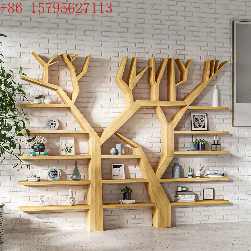 étagère murale bois arbre