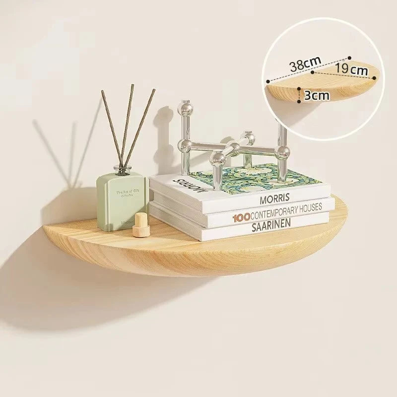 étagère murale décorative en bois