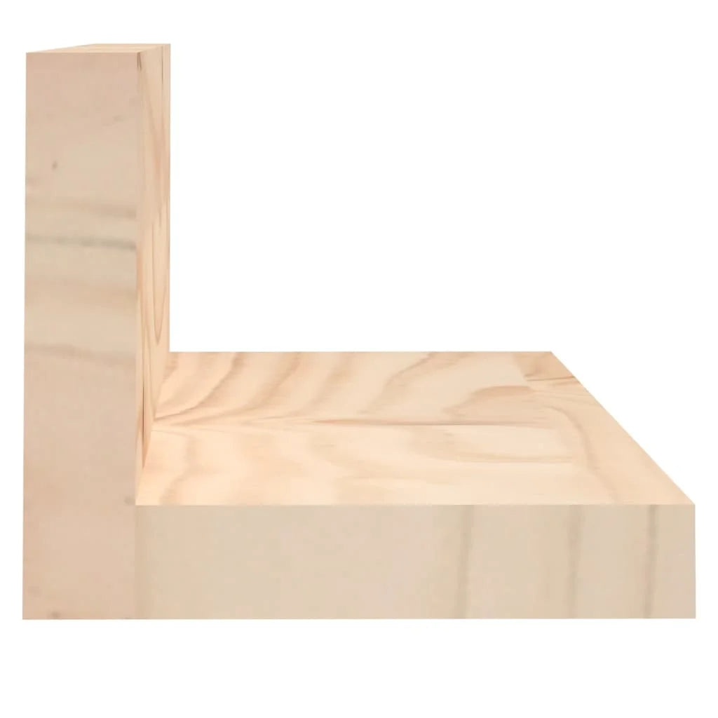 étagère murale bois de pin