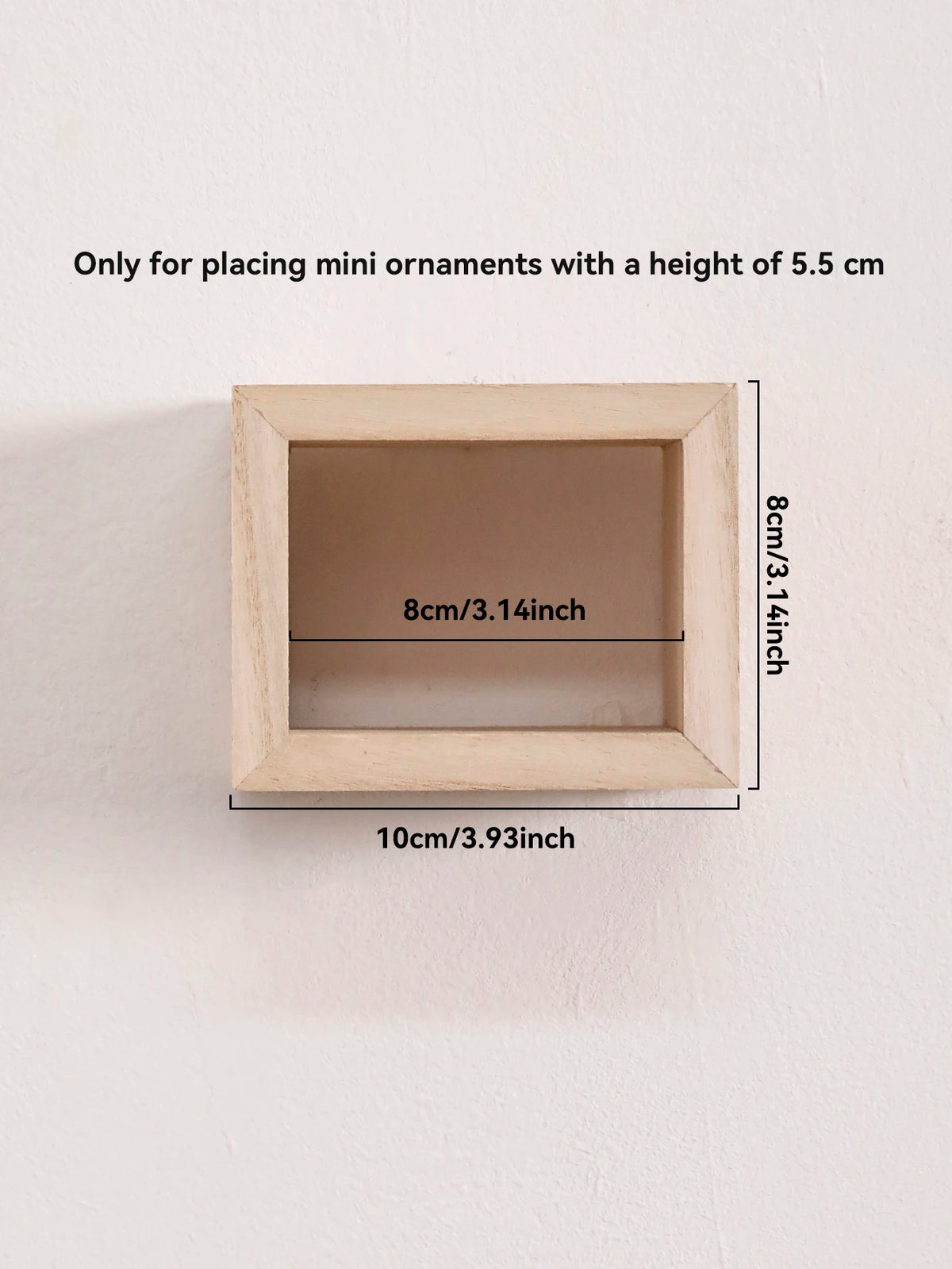 étagère murale cube bois