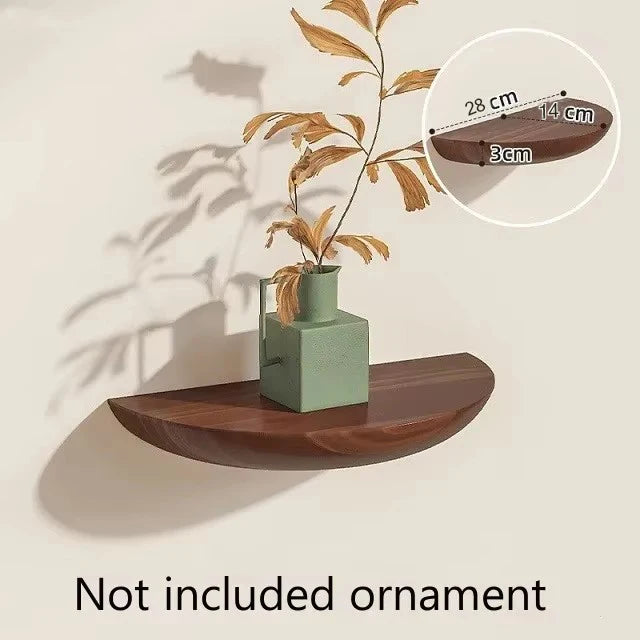 étagère murale décorative en bois