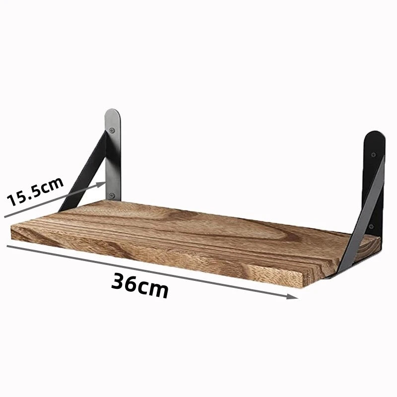 ancienne petite étagère murale bois
