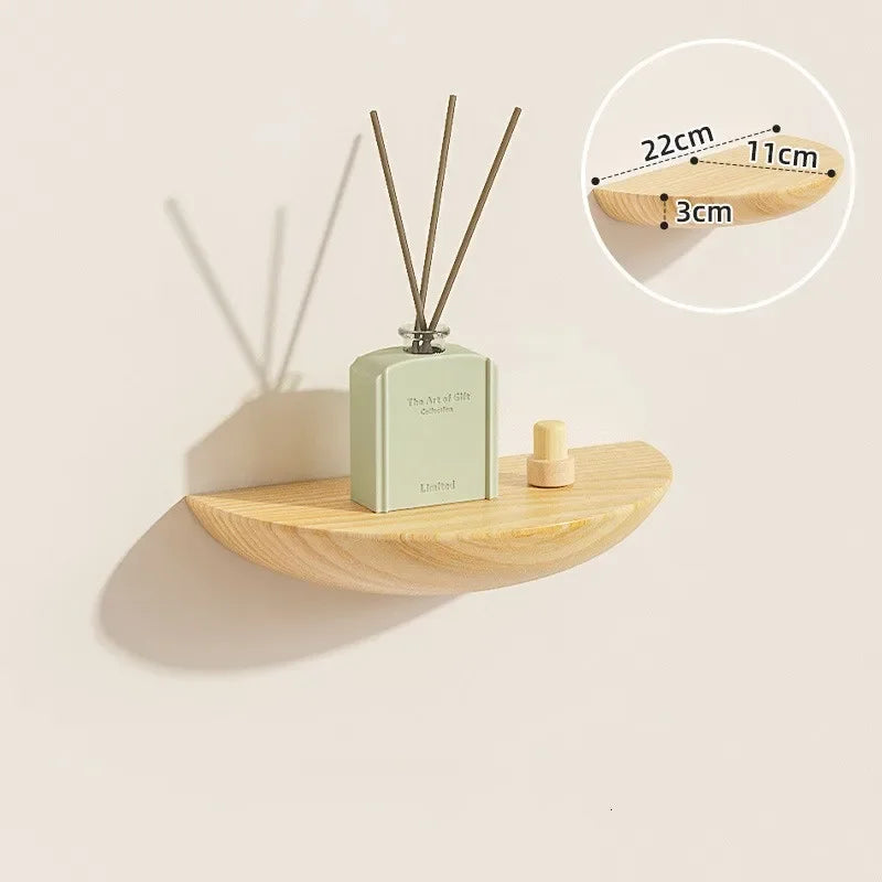 étagère murale décorative en bois