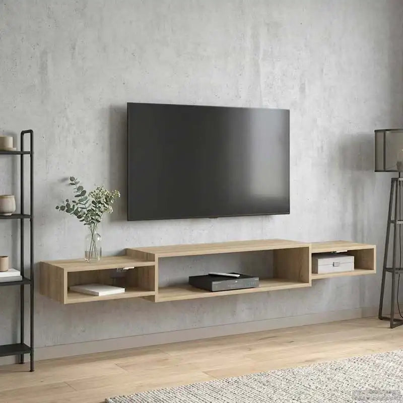 étagère murale tv bois