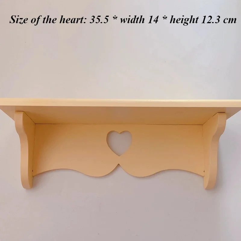 étagère murale bois romantique