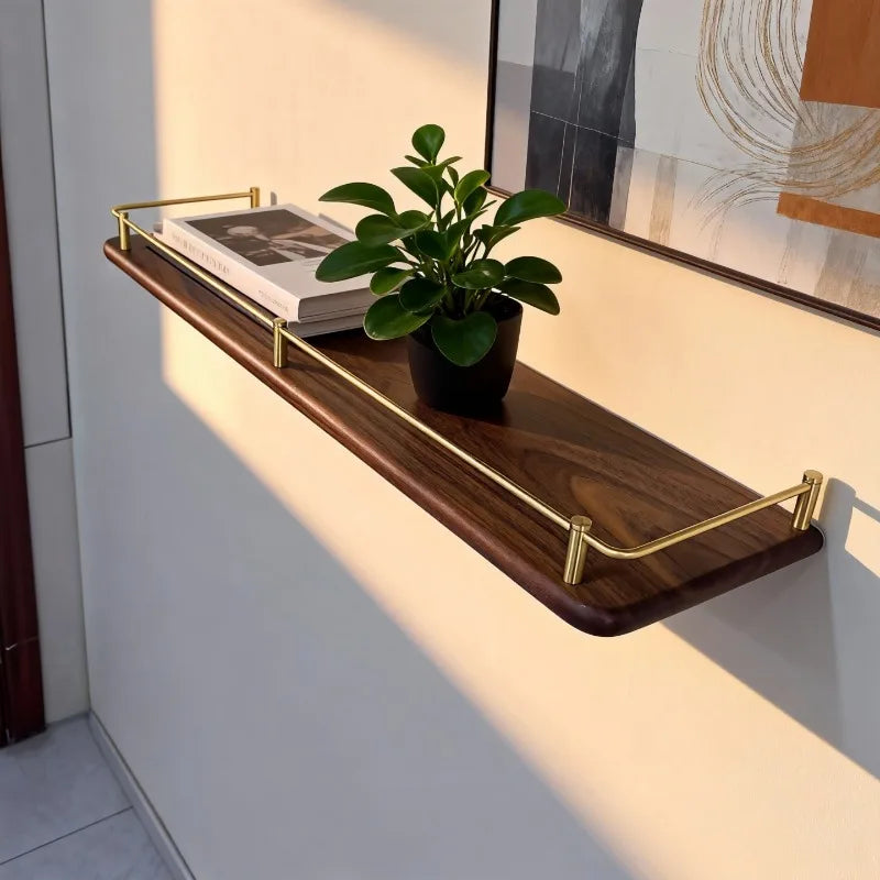 étagère en bois murale style dessus vaisselier