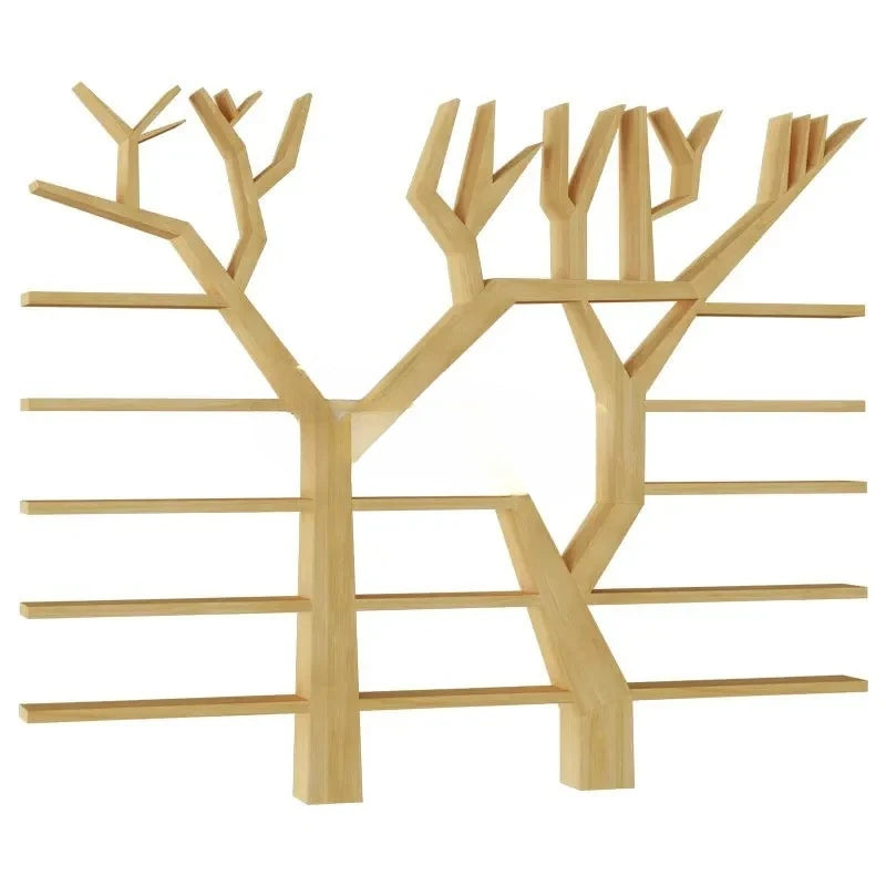 étagère murale bois arbre