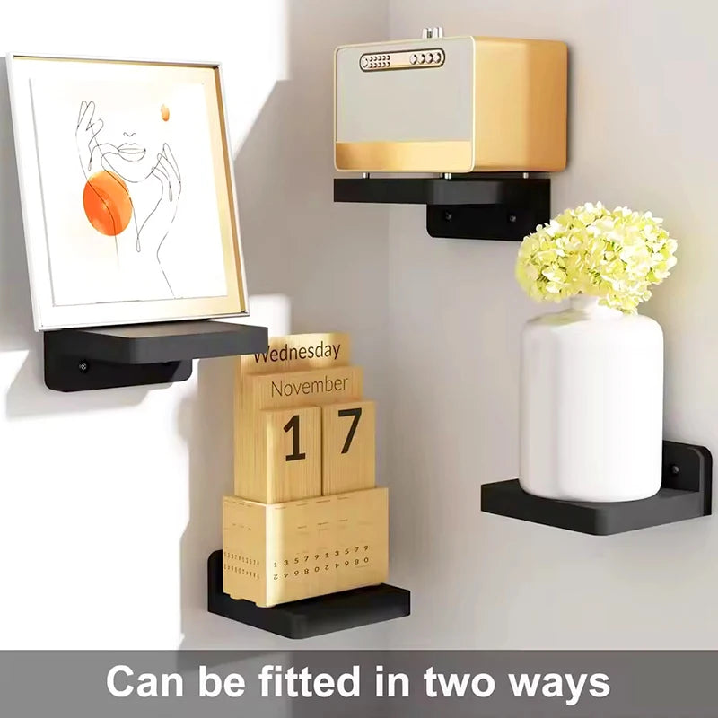 Étagère flottante mural bois pour enceinte