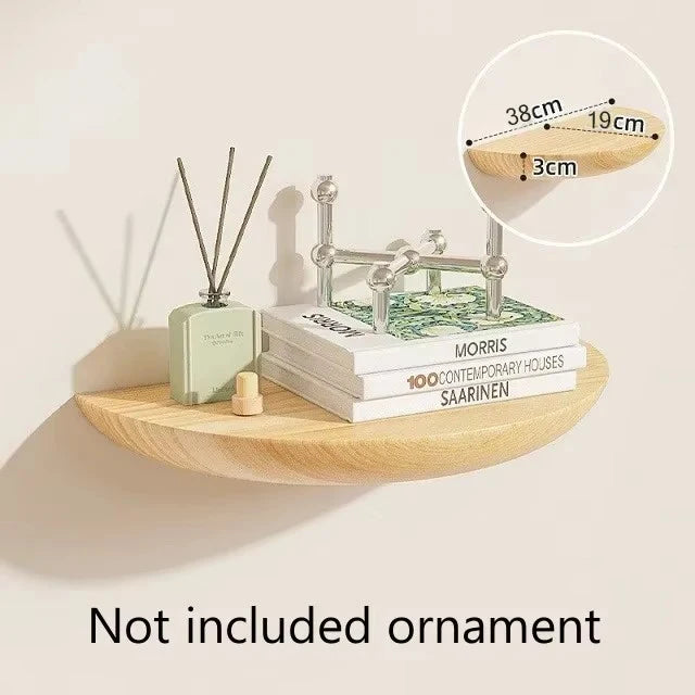étagère murale décorative en bois