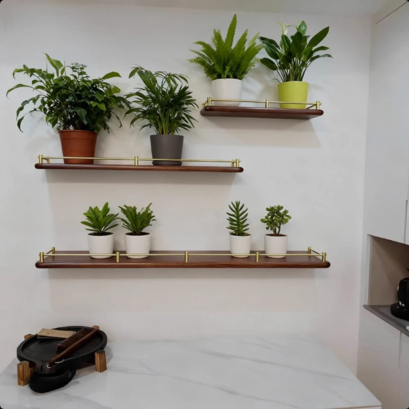 étagère en bois murale style dessus vaisselier
