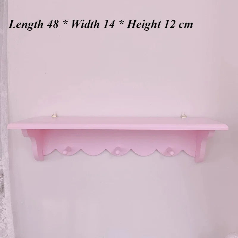 étagère murale bois romantique
