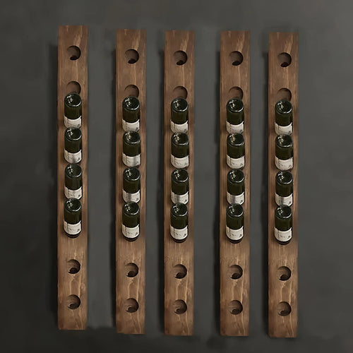 étagère à vin murale bois