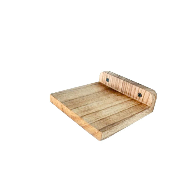 Étagère flottante mural bois pour enceinte