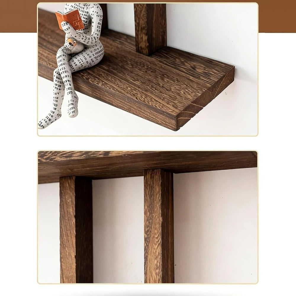 étagère murale bois scandinave
