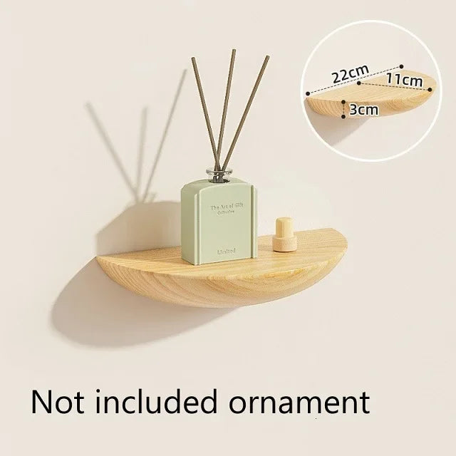 étagère murale décorative en bois